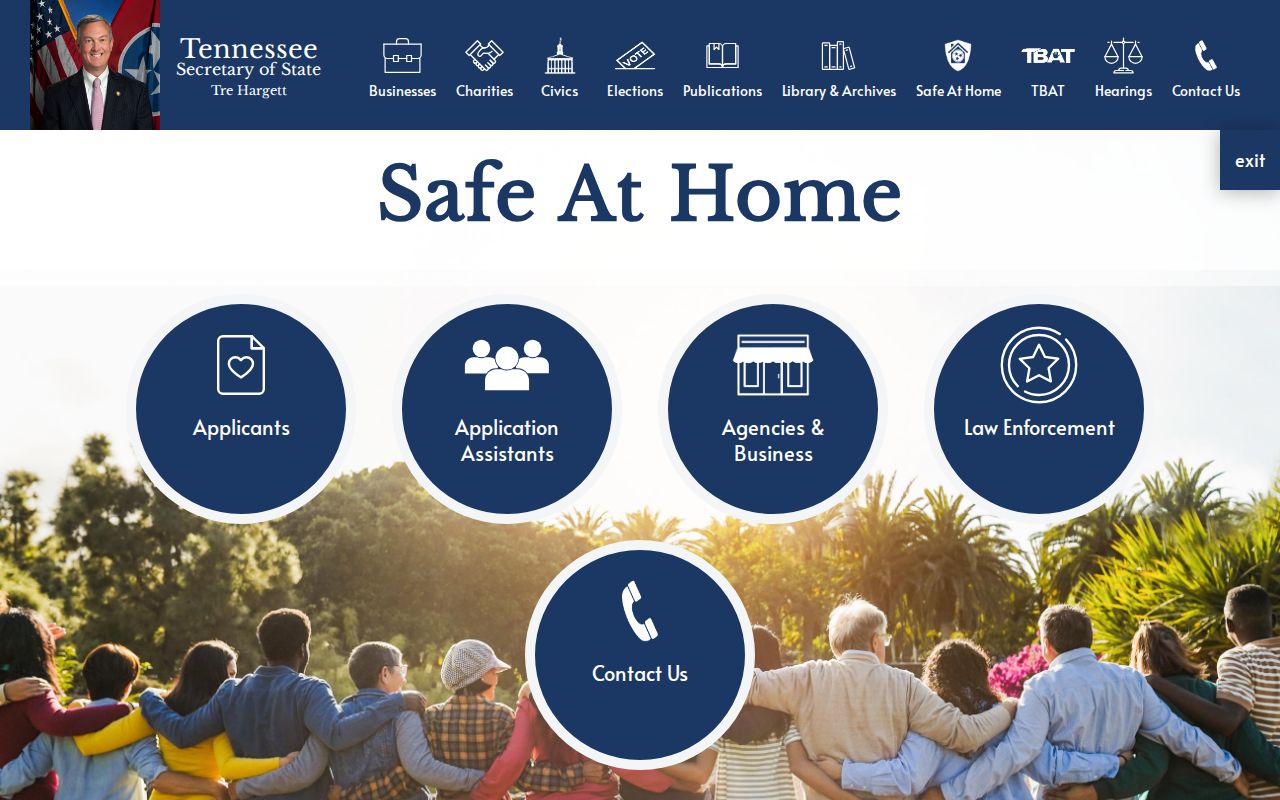 Tennessee Safe at Home information affecting Knoxville voter records